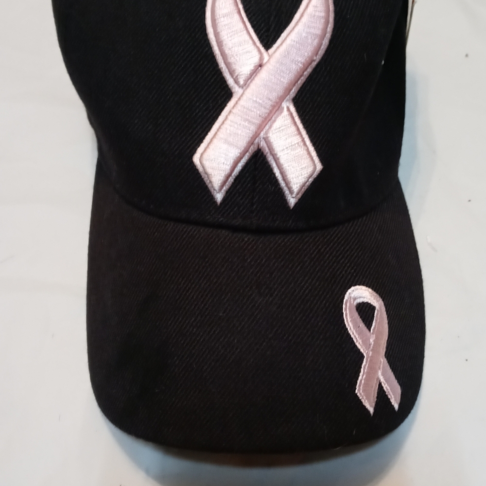 Breast cancer awareness baseball cap